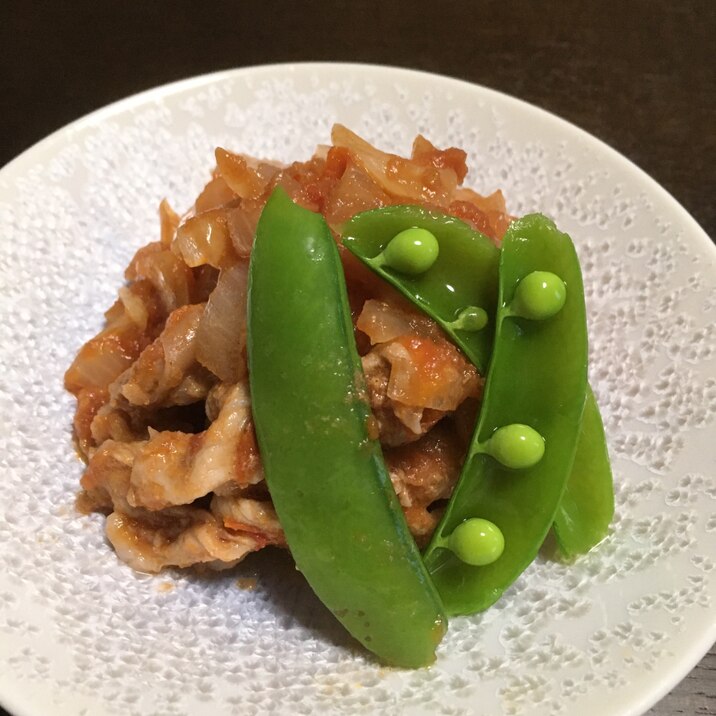 豚肩肉のトマト煮込み♪